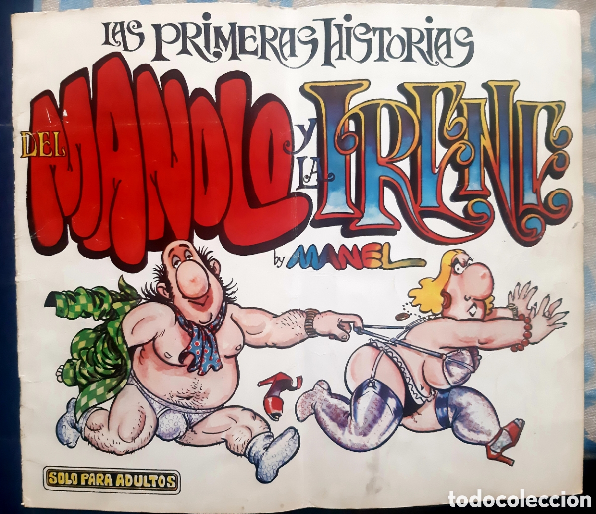 Comics : LAS PRIMERAS HISTORIAS DEL MANOLO Y LA IRENE. S&Oacute;LO PARA ADULTOS (Manel Ferrer) Amaika, 1980