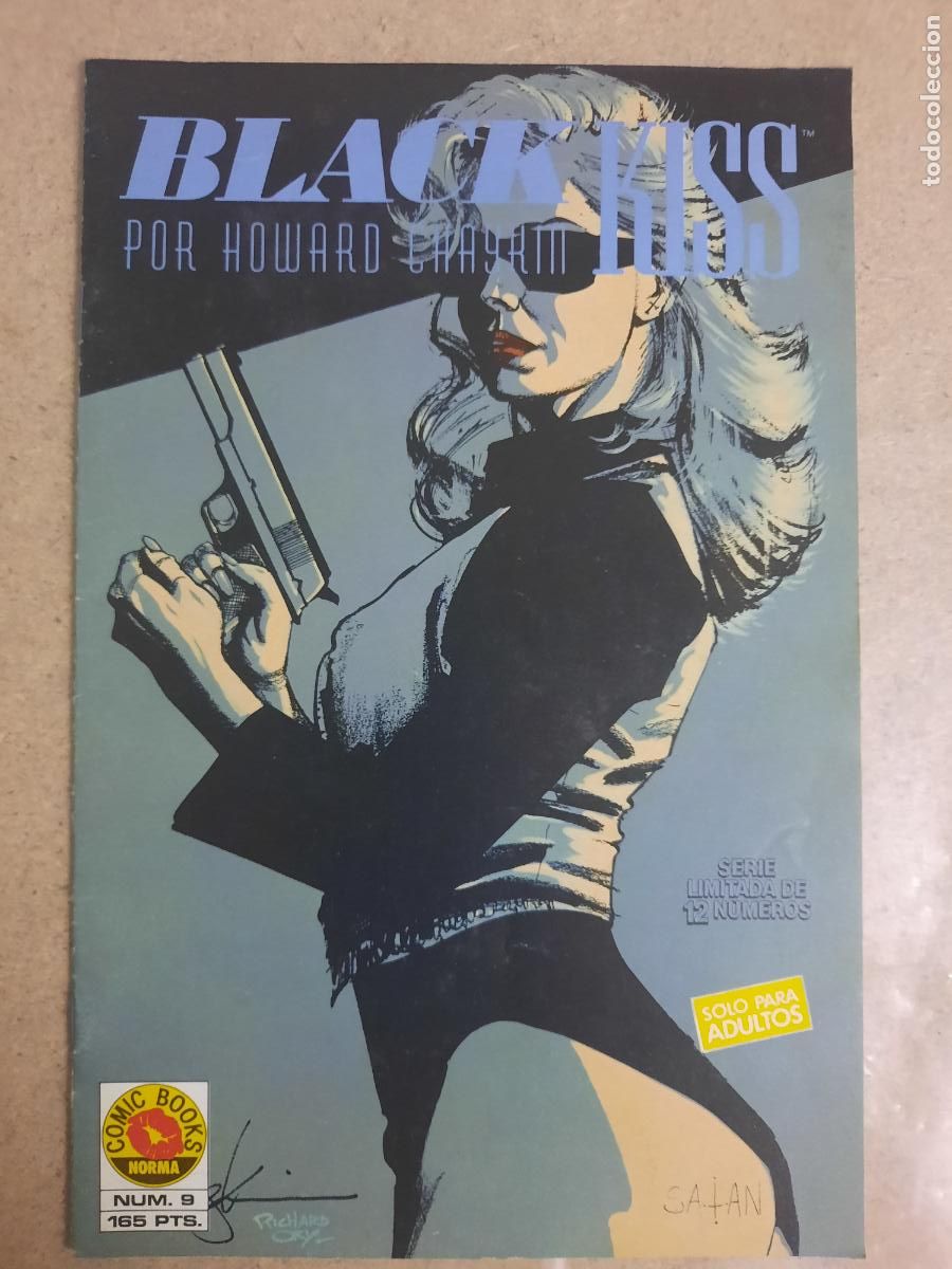 C&oacute;mics: BLACK KISS N&ordm; 7 y 9 - ED. NORMA
