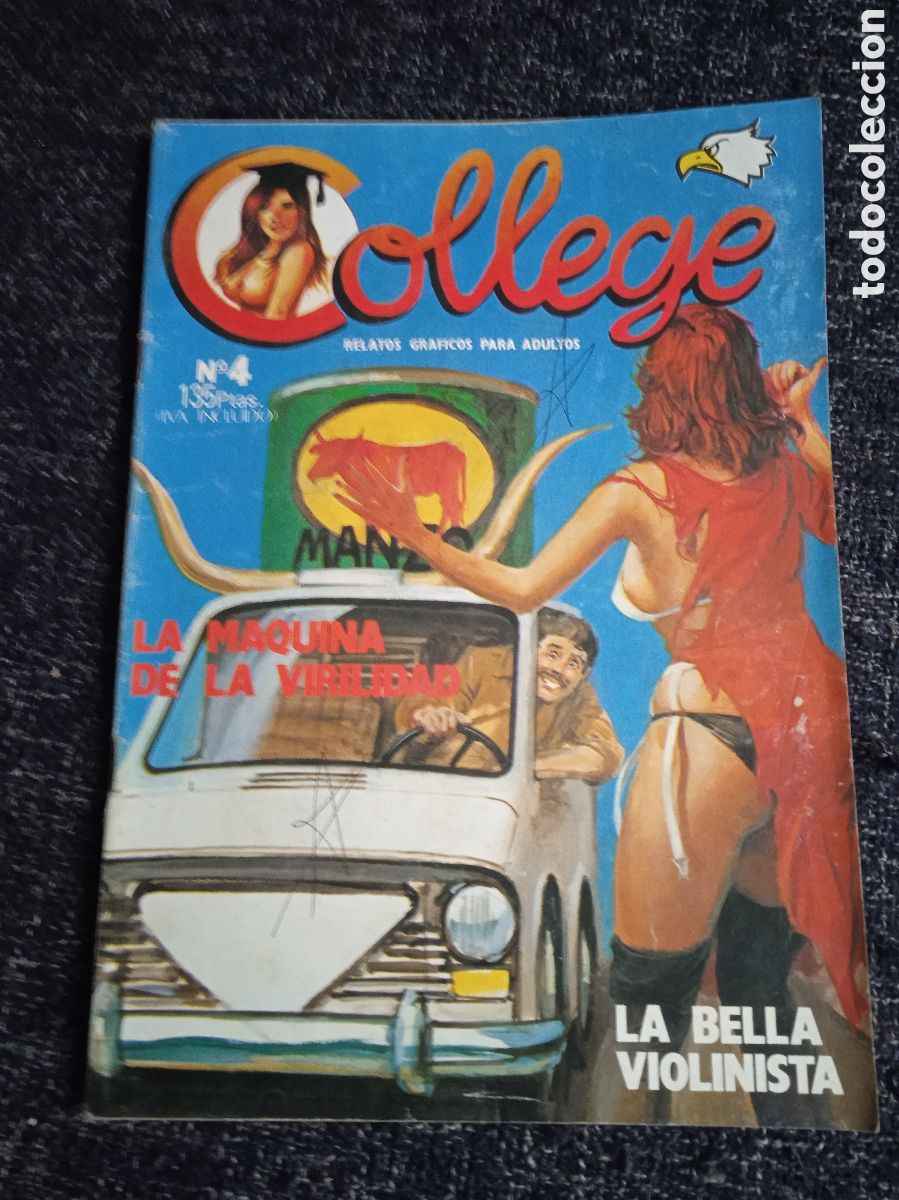 Comics: COLLEGE N&ordm; 4 RELATOS GRAFICOS PARA ADULTOS -ED. EDITORIAL ASTRI