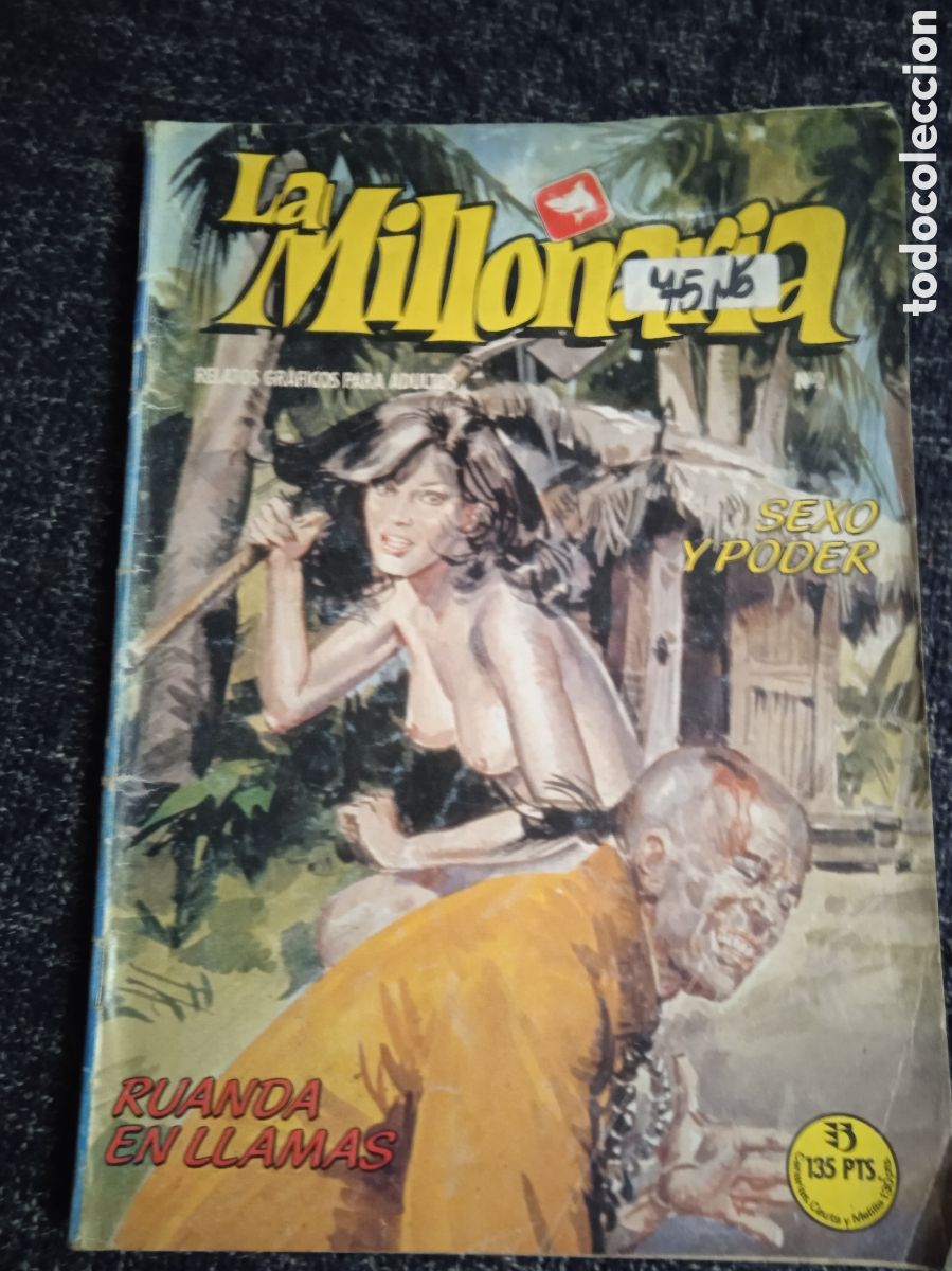 C&oacute;mics: LA MILLONARIA N&ordm; 2 - RELATOS GRAFICOS PARA ADULTOS - EDITA : EDICIONES ZINCO