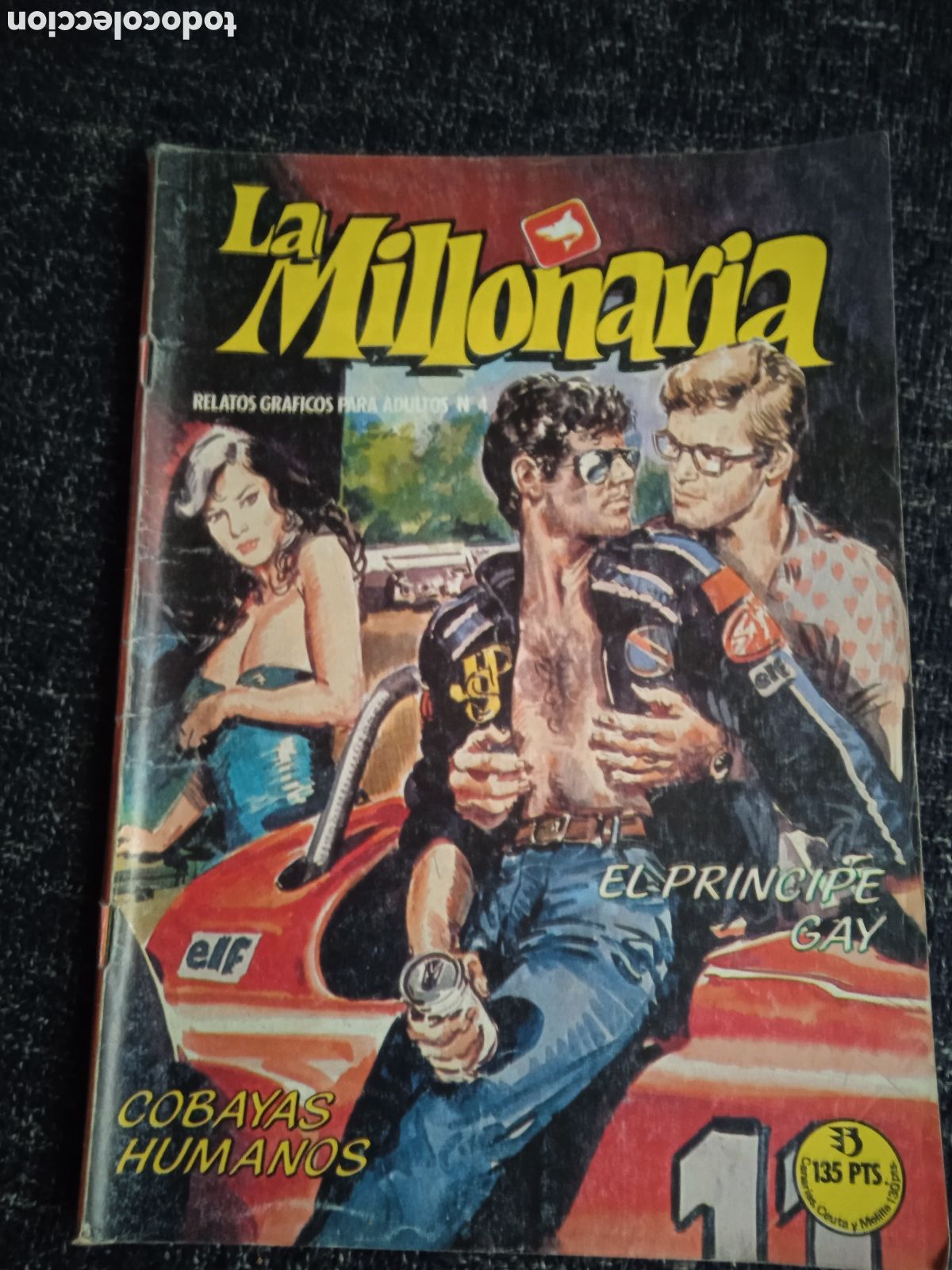 C&oacute;mics: LA MILLONARIA N&ordm; 4 - RELATOS GRAFICOS PARA ADULTOS - EDITA : EDICIONES ZINCO