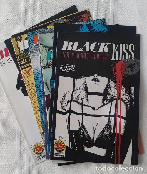 C&oacute;mics: Black Kiss. Howard Chaykin. Edici&oacute;n espa&ntilde;ola por Norma. Completa (1-12)