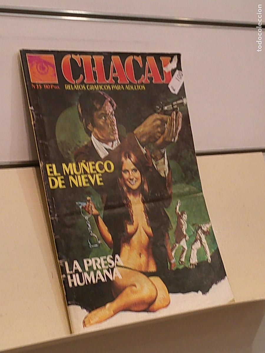 Comics: CHACAL N&ordm; 35 RELATOS GRAFICOS PARA ADULTOS EL MU&Ntilde;ECO DE NIEVE Y LA PRESA HUMANA - ZINCO