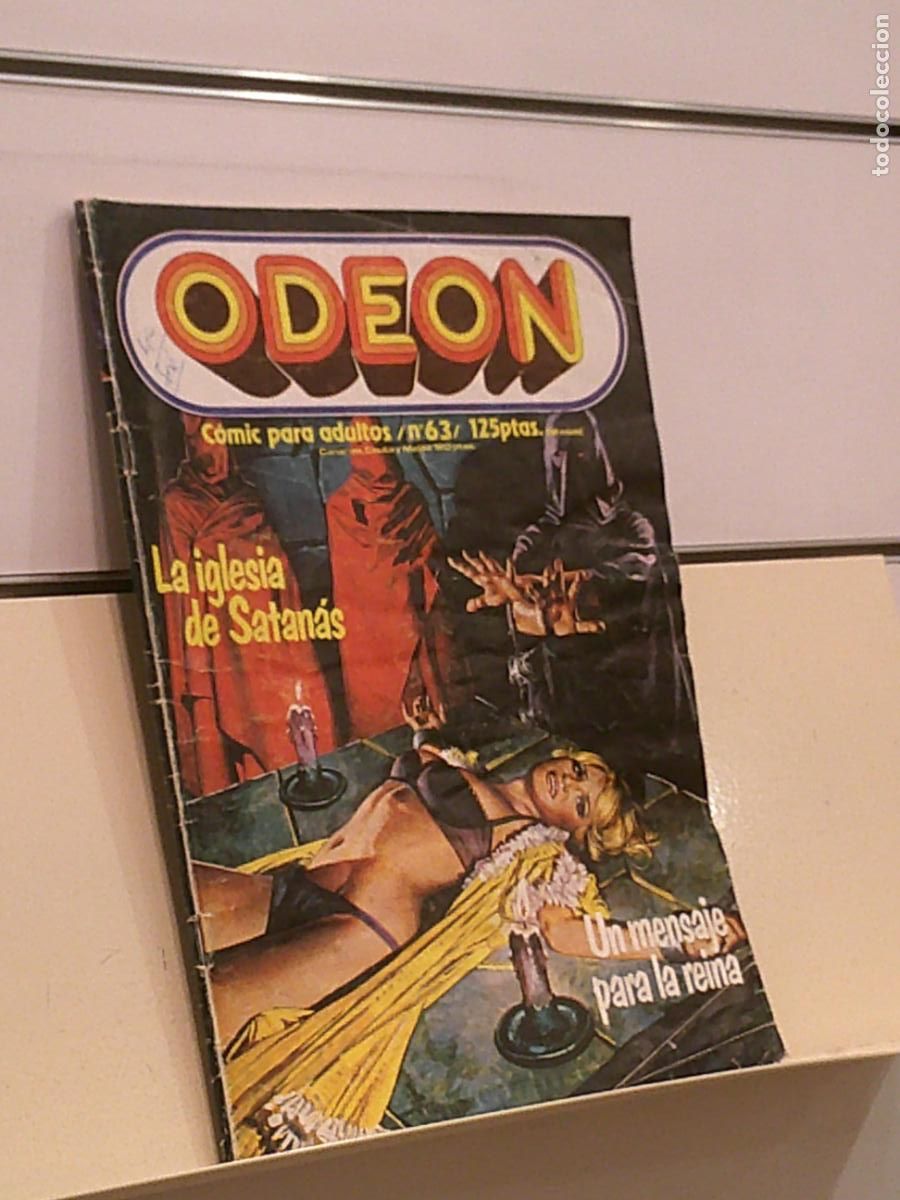 Comics : ODEON N&ordm; 63 RELATOS GRAFICOS PARA ADULTOS LA IGLESIA DE SATANAS Y UN MENSAJE PARA LA REINA - ZINCO