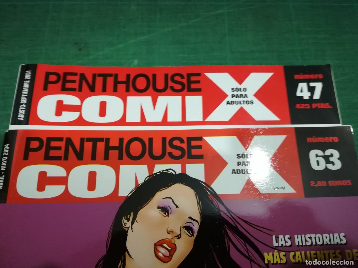 Comics: DOS PENTOHUSE COMIX , N&Uacute;MEROS 47 Y 63 , MUY BUEN ESTADO