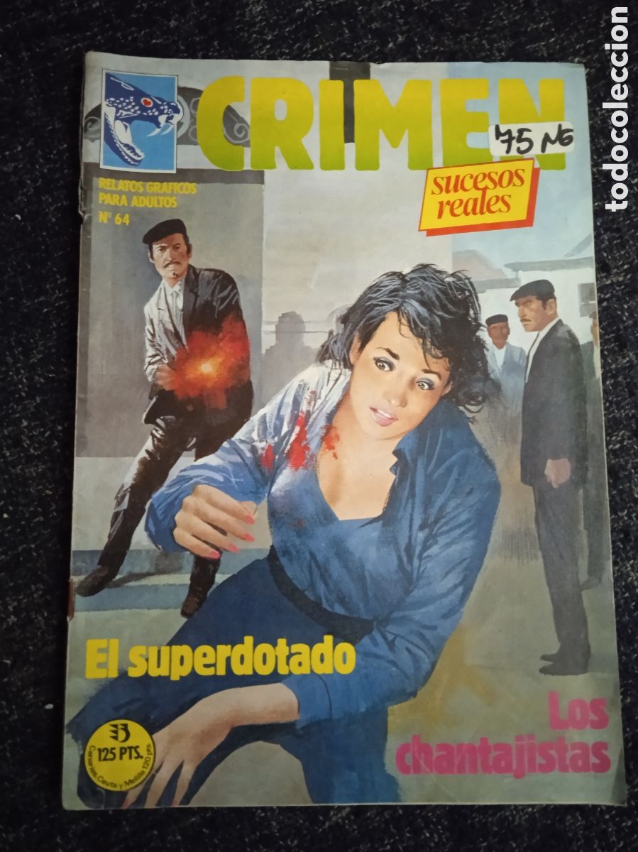 Comics: CRIMEN N&ordm; 64 RELATOS GRAFICOS PARA ADULTOS - EDITA : EDICIONES ZINCO