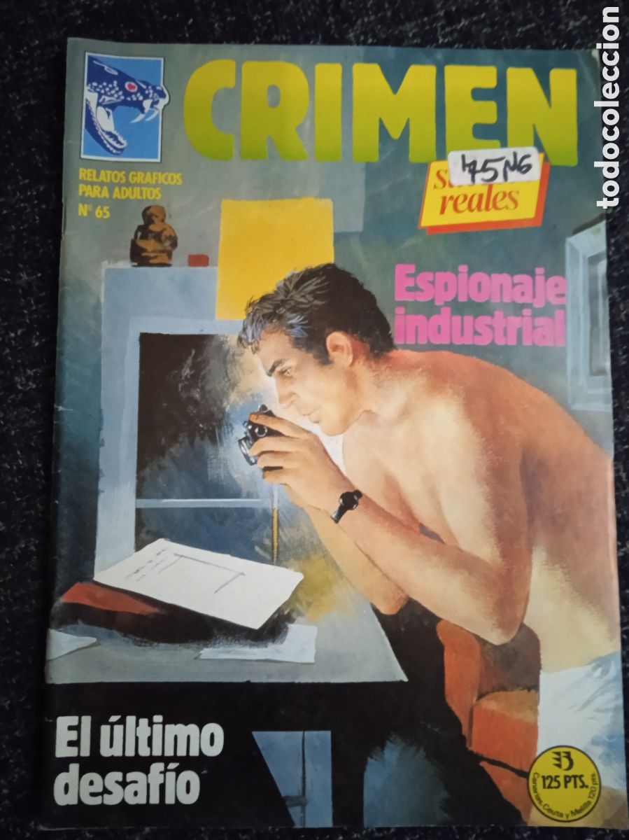 Comics: CRIMEN N&ordm; 65 RELATOS GRAFICOS PARA ADULTOS - EDITA : EDICIONES ZINCO