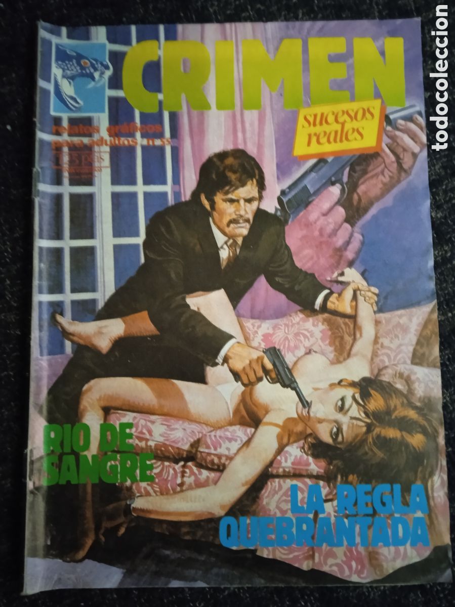 Comics: CRIMEN N&ordm; 55 RELATOS GRAFICOS PARA ADULTOS - EDITA : EDICIONES ZINCO