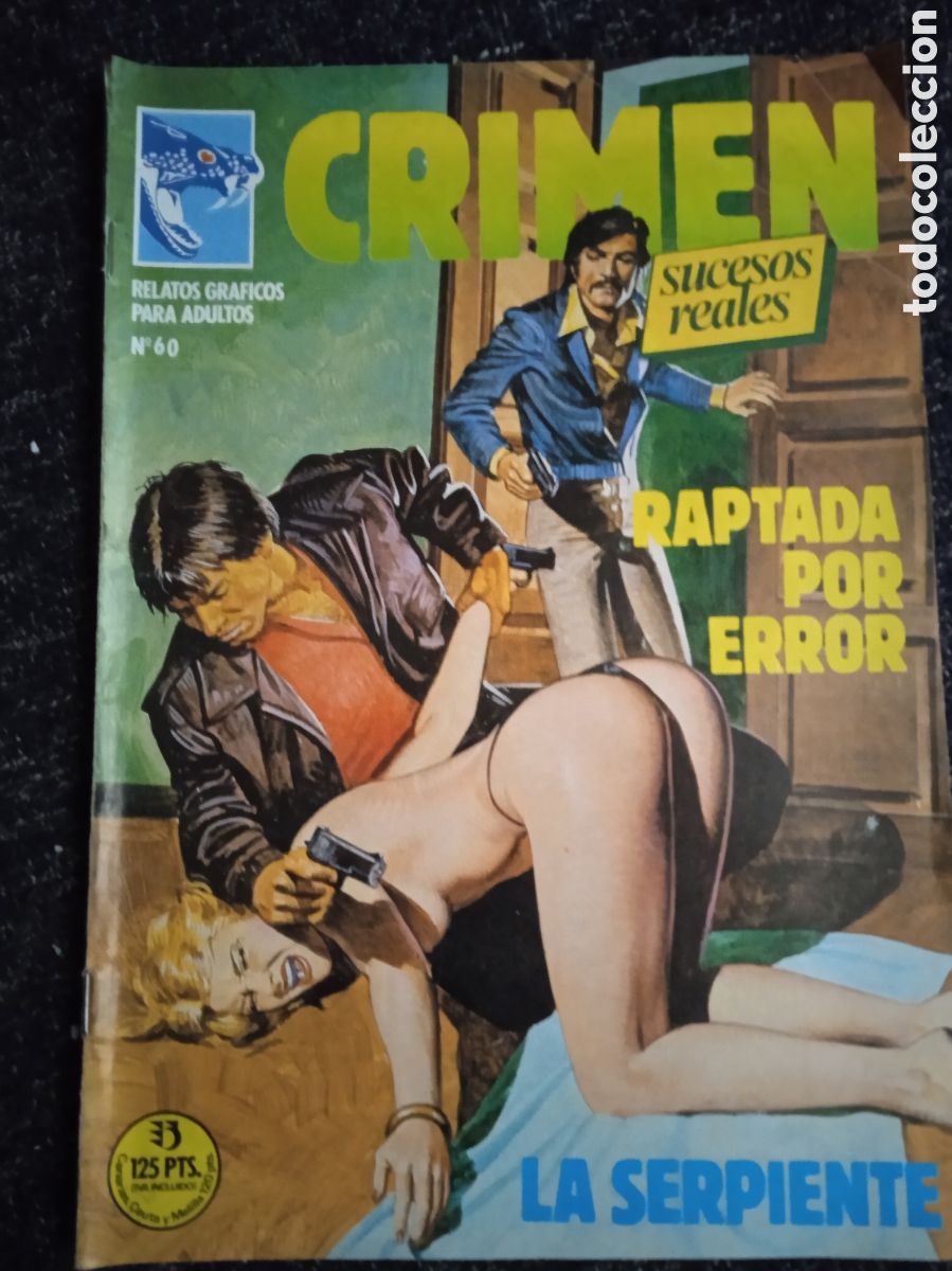 Comics: CRIMEN N&ordm; 60 RELATOS GRAFICOS PARA ADULTOS - EDITA : EDICIONES ZINCO
