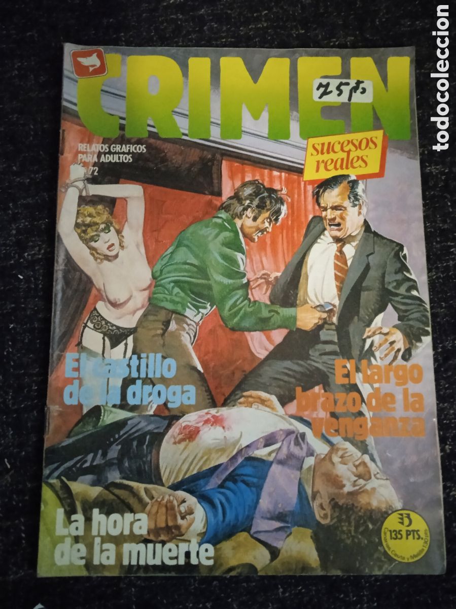 Comics: CRIMEN N&ordm; 72 RELATOS GRAFICOS PARA ADULTOS - EDITA : EDICIONES ZINCO