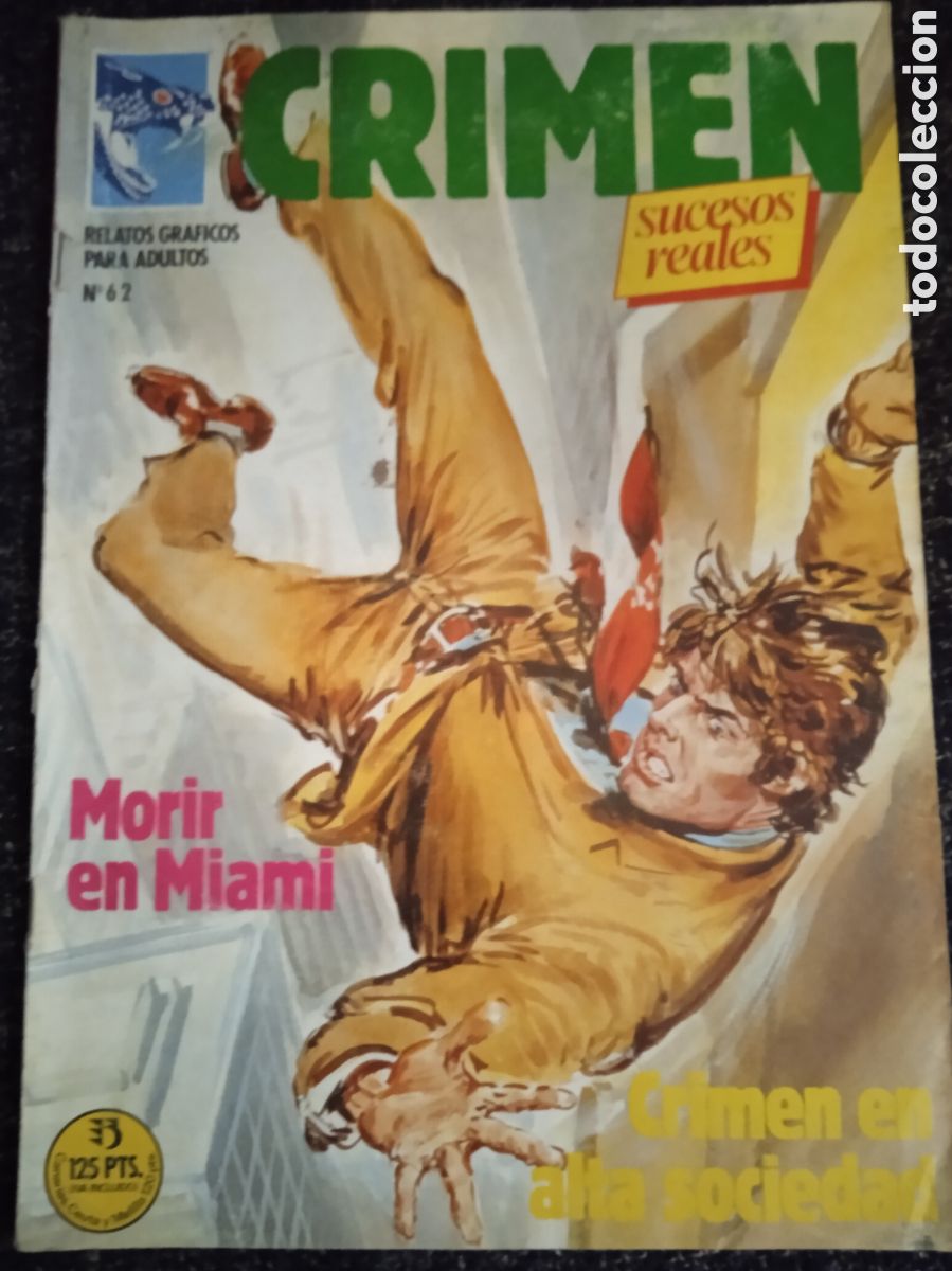 Comics: CRIMEN N&ordm; 62 RELATOS GRAFICOS PARA ADULTOS - EDITA : EDICIONES ZINCO