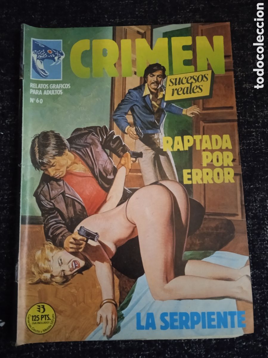 Comics: CRIMEN N&ordm; 60 RELATOS GRAFICOS PARA ADULTOS - EDITA : EDICIONES ZINCO