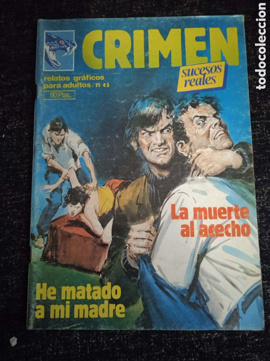 Comics: CRIMEN N&ordm; 45 RELATOS GRAFICOS PARA ADULTOS - EDITA : EDICIONES ZINCO
