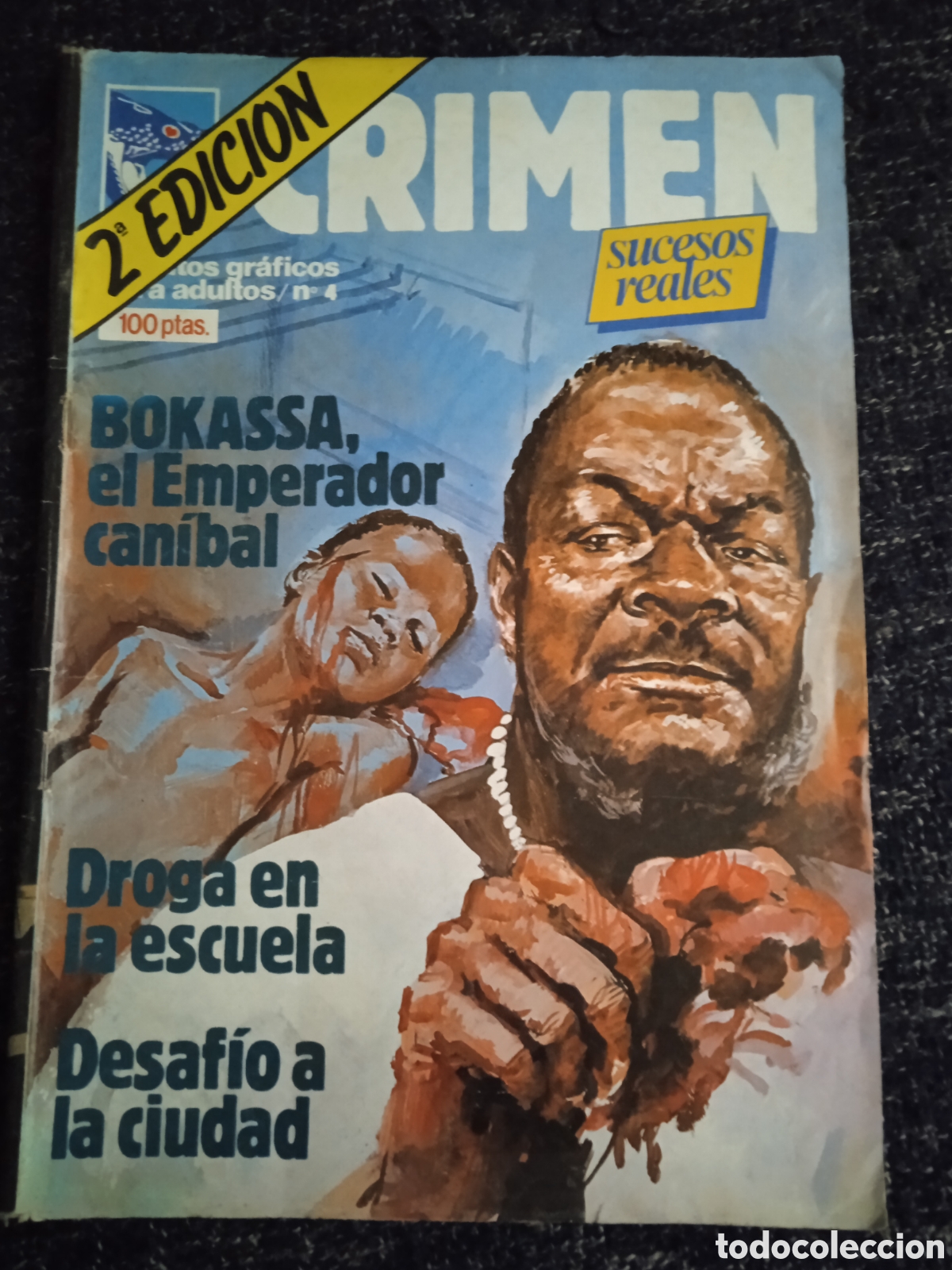 Comics: CRIMEN N&ordm; 4 RELATOS GRAFICOS PARA ADULTOS - EDITA : EDICIONES ZINCO