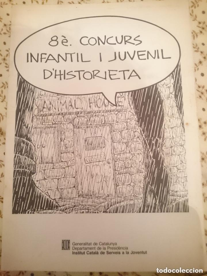 C&oacute;mics: 8&egrave;. CONCURS INFANTIL I JUVENIL D&acute;HISTORIETA -A&Ntilde;O 1991 -EN CATALAN