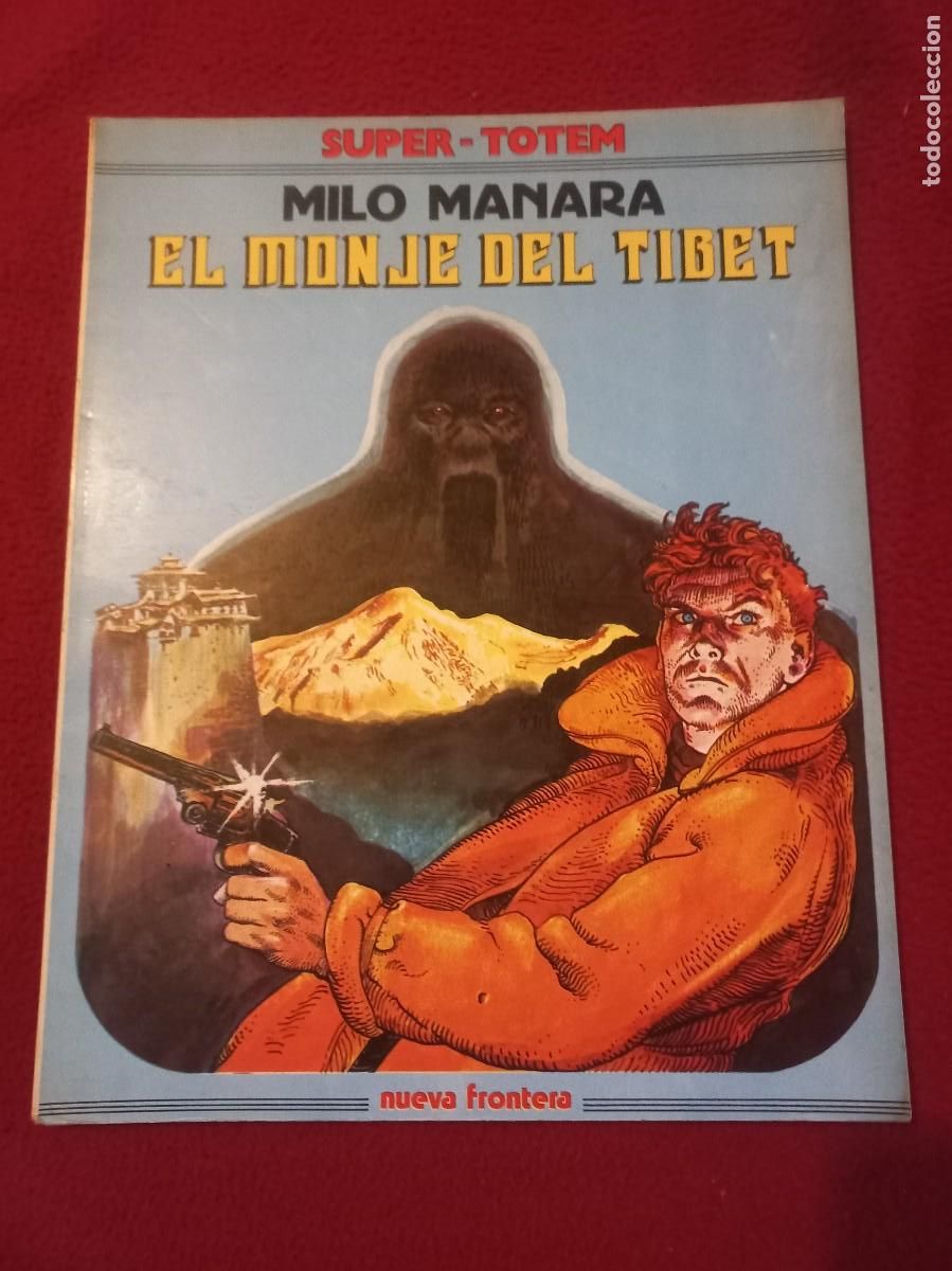 Comics: EL MONJE DEL TIBET - COL. SUPER TOTEM 7 - M. MANARA - RUSTICA