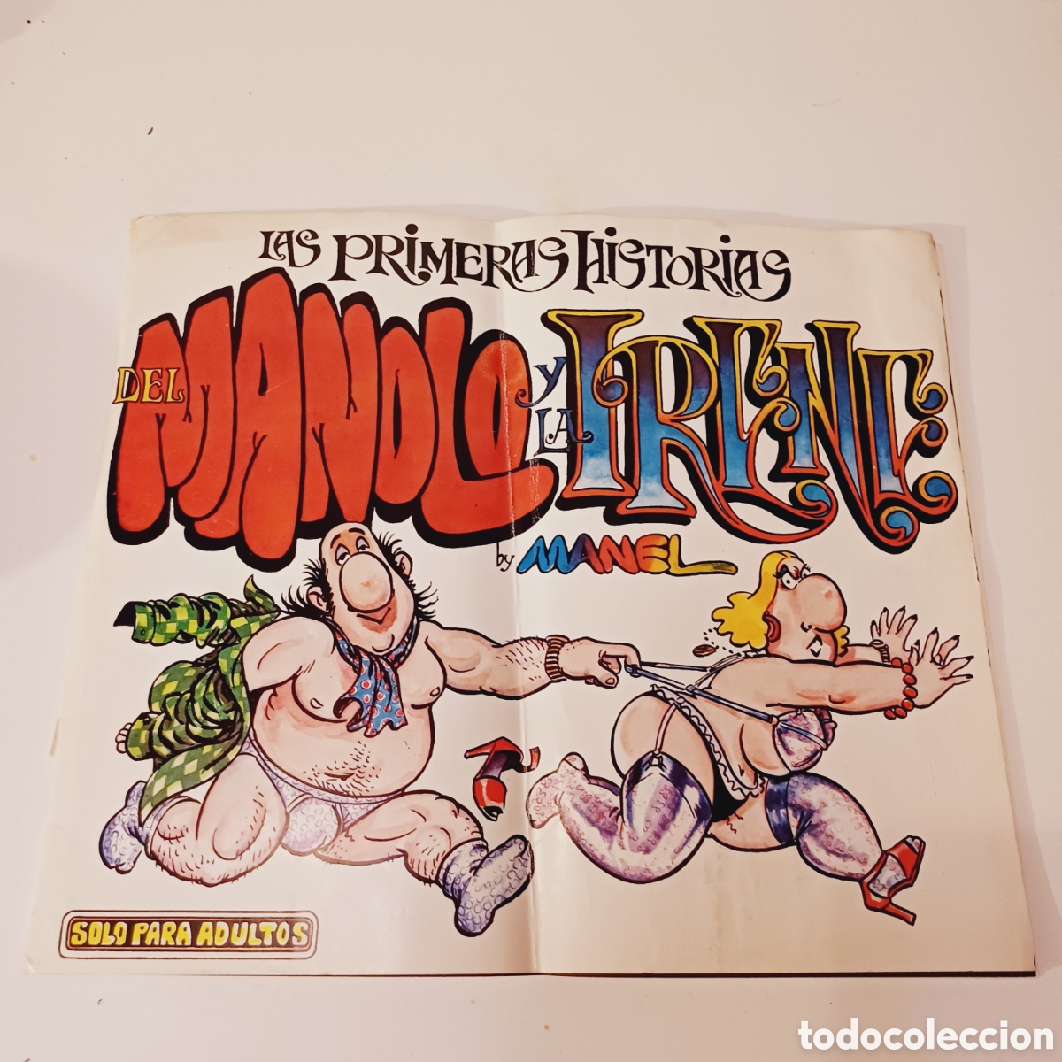 Fumetti: Comic Las primeras historias del Manolo y la Irene by Manel (Ediciones Amaika, 1980)