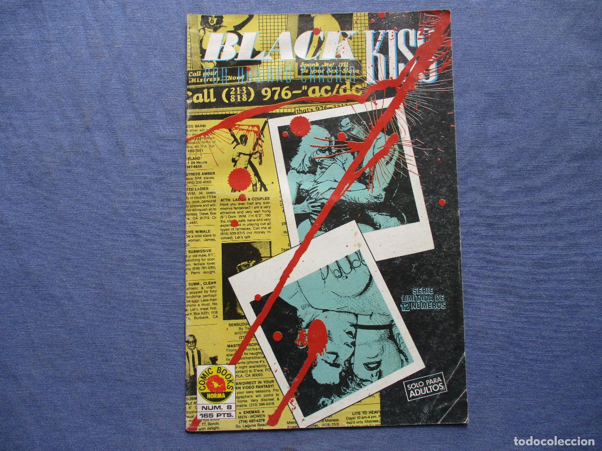Fumetti: BLACK KISS N.&ordm; 8 de HOWARD CHAYKIN &middot; SERIE LIMITADA DE 12 N&Uacute;MEROS &middot; SOLO PARA ADULTOS 1990