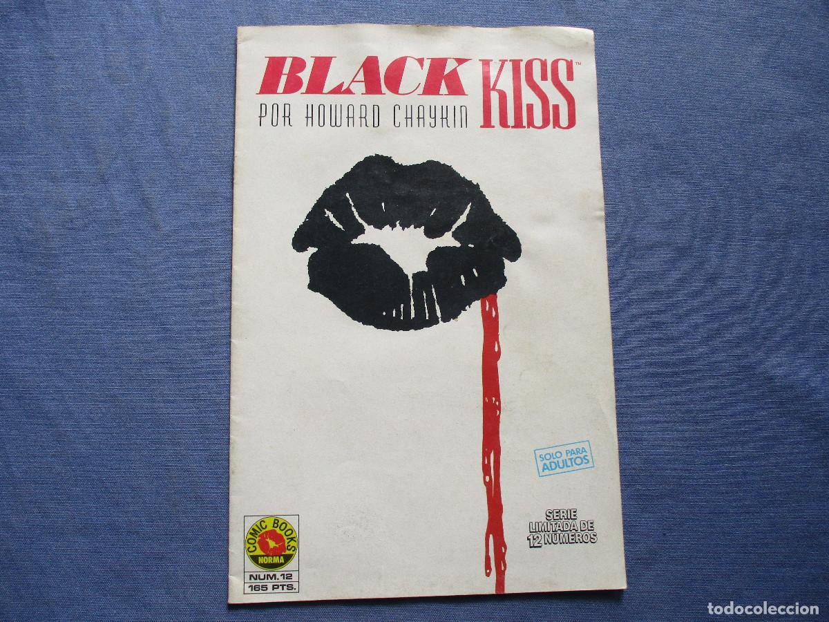C&oacute;mics: BLACK KISS N.&ordm; 12 de HOWARD CHAYKIN &middot; SERIE LIMITADA DE 12 N&Uacute;MEROS &middot; SOLO PARA ADULTOS 1990