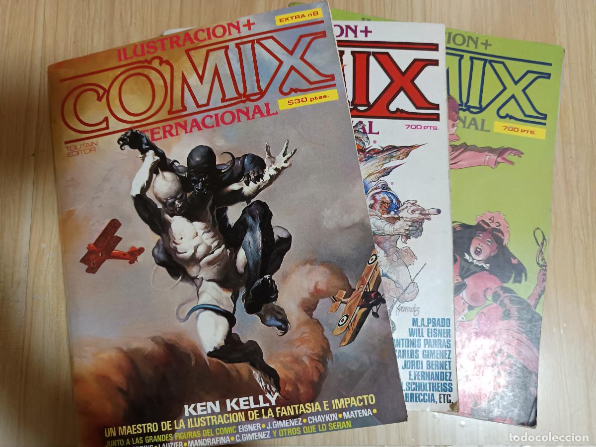 Comics: Lote de 3 Tomos COMIX INTERNACIONAL (8, 20 y 21) Numeros 27-28-29-63-64-65-67-68-69
