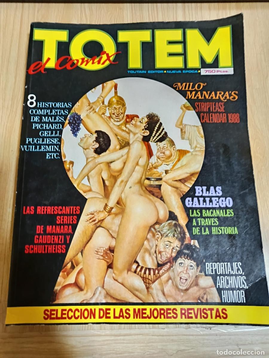 Comics: TOTEM EL COMIX. SELECCION DE LAS MEJORES REVISTAS. Retapado 5 n&uacute;meros