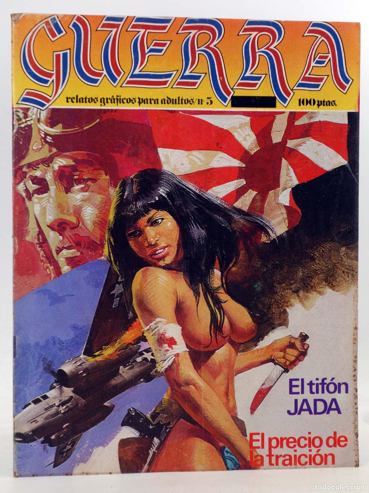 Comics: GUERRA. RELATOS GR&Aacute;FICOS PARA ADULTOS 5. EL TIF&Oacute;N JADA / EL PRECIO DE LA TRAICI&Oacute;N. Zinco, 1982. OFRT