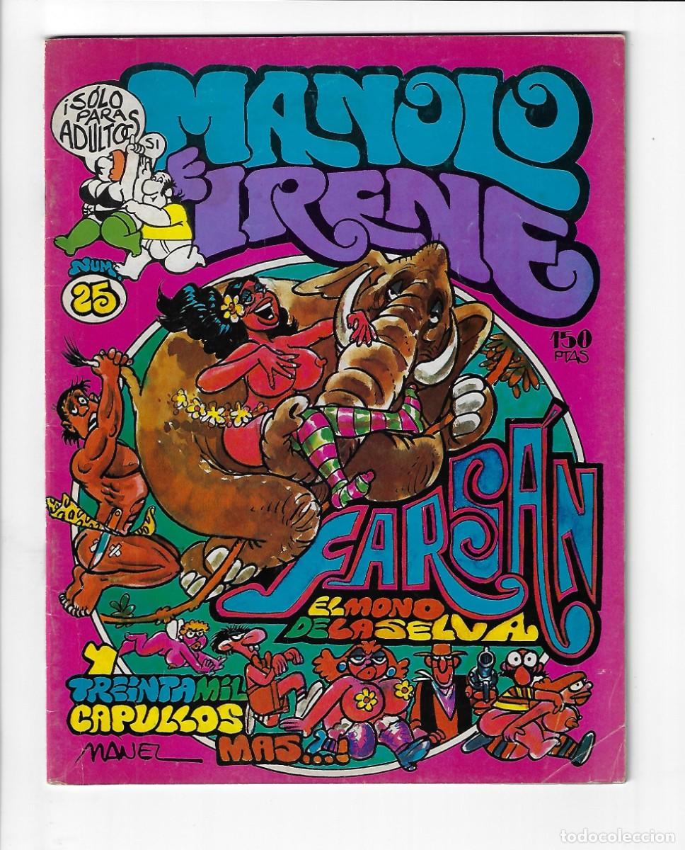 Comics: Manuel Ferrer. Manolo e Irene. Manel. 2&ordf; Segunda &eacute;poca. 25