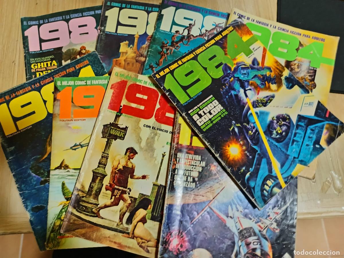 Comics: Lote de 14 comics 1984. Toutain
