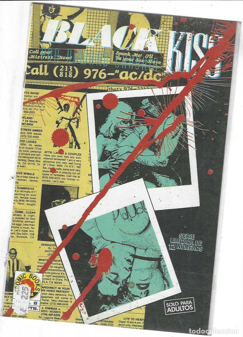 C&oacute;mics: BLACK KISS N&ordm; 8 - GRAPA NORMA - BUEN ESTADO