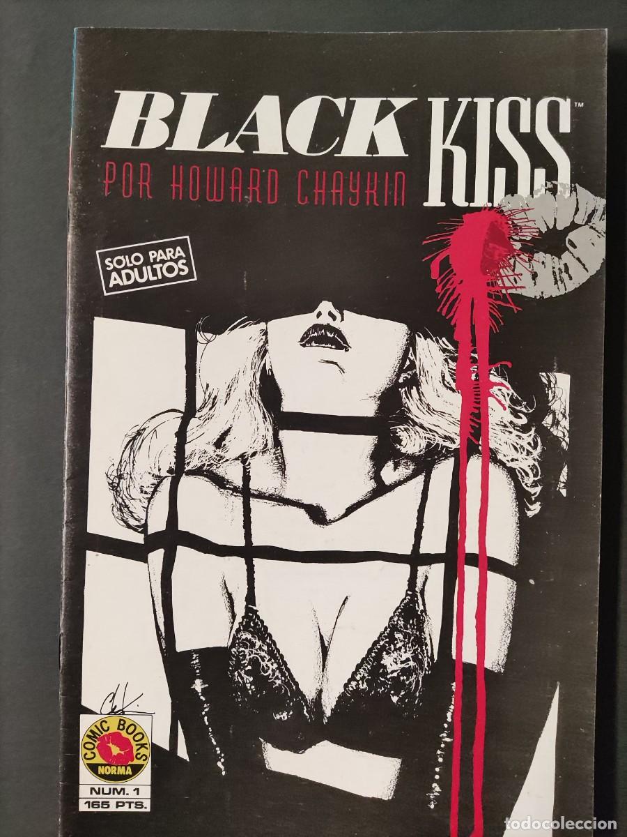 Comics: DE NORMA. BLACK KISS 1 A 12 COL COMPLETA. BUEN ESTADO.
