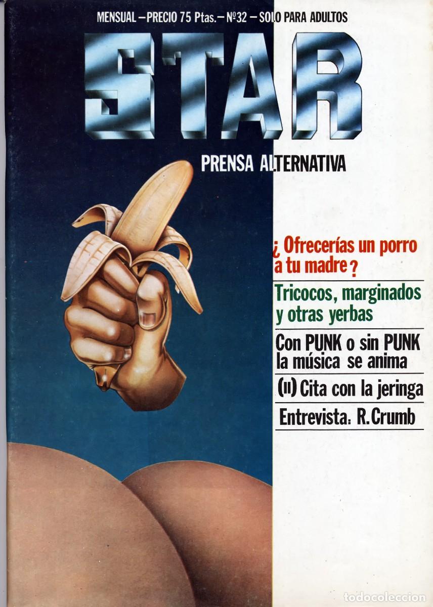 Comics: REVISTA STAR N&ordm; 32 COMIX Y PRENSA MARGINAL PRODUCCIONES EDITORIALES 1977