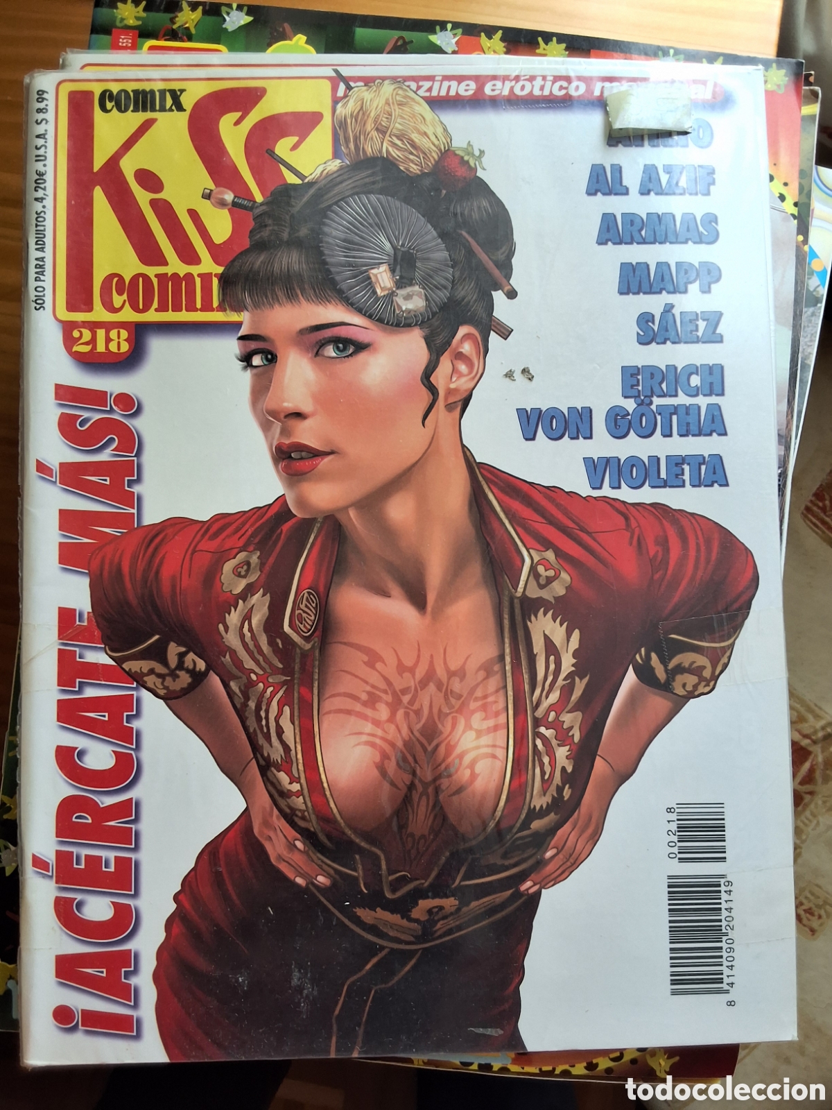 Comics: Kiss comix sexo para adultos n&uacute;mero 218