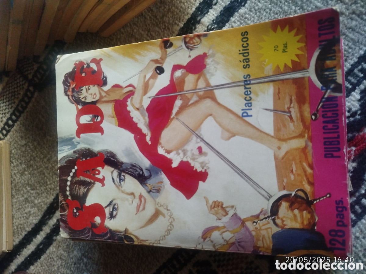 Comics : SADE Placeres s&aacute;dicos