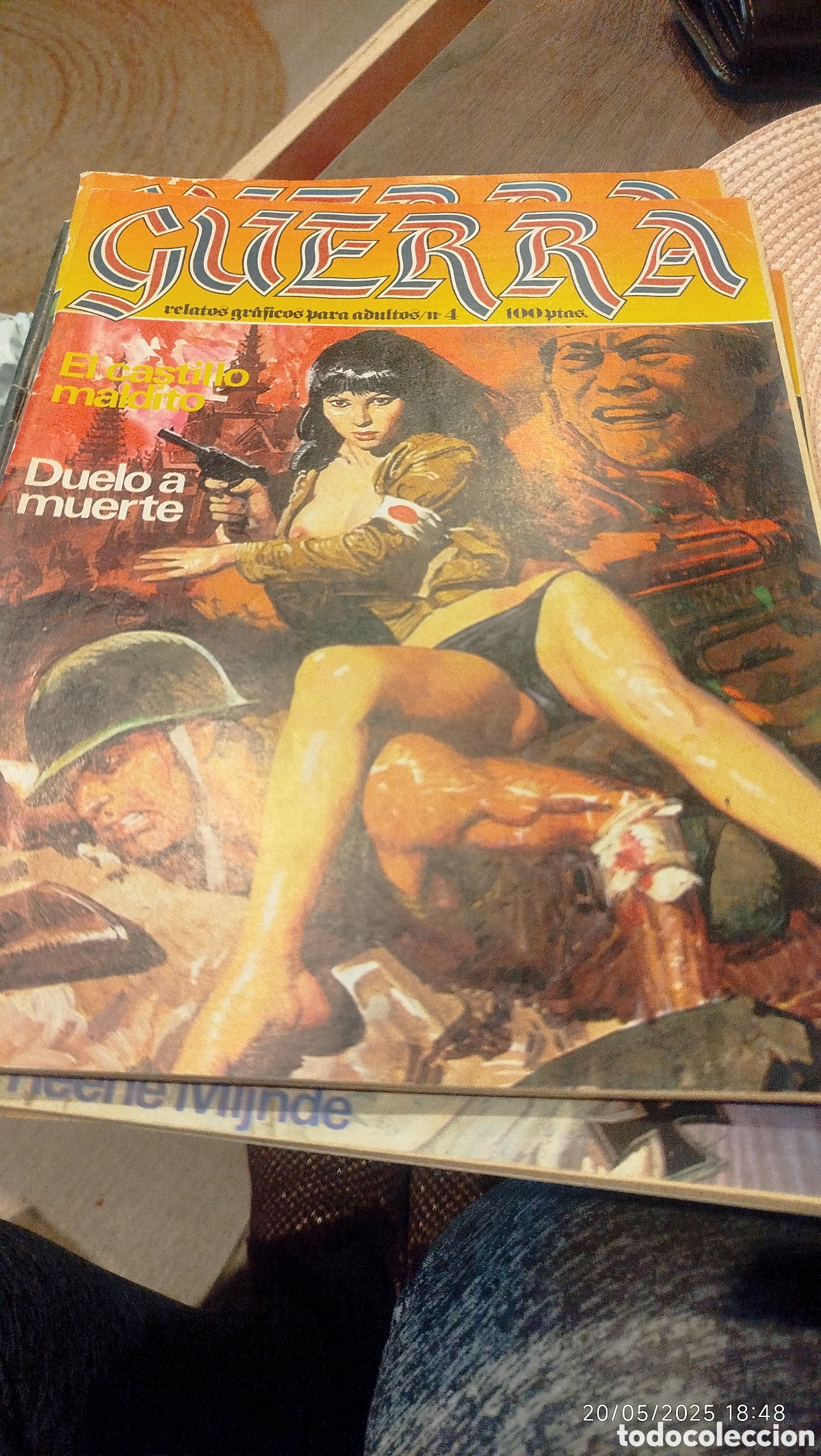 C&oacute;mics: Guerra n&ordm;4 relatos gr&aacute;ficos para adultos