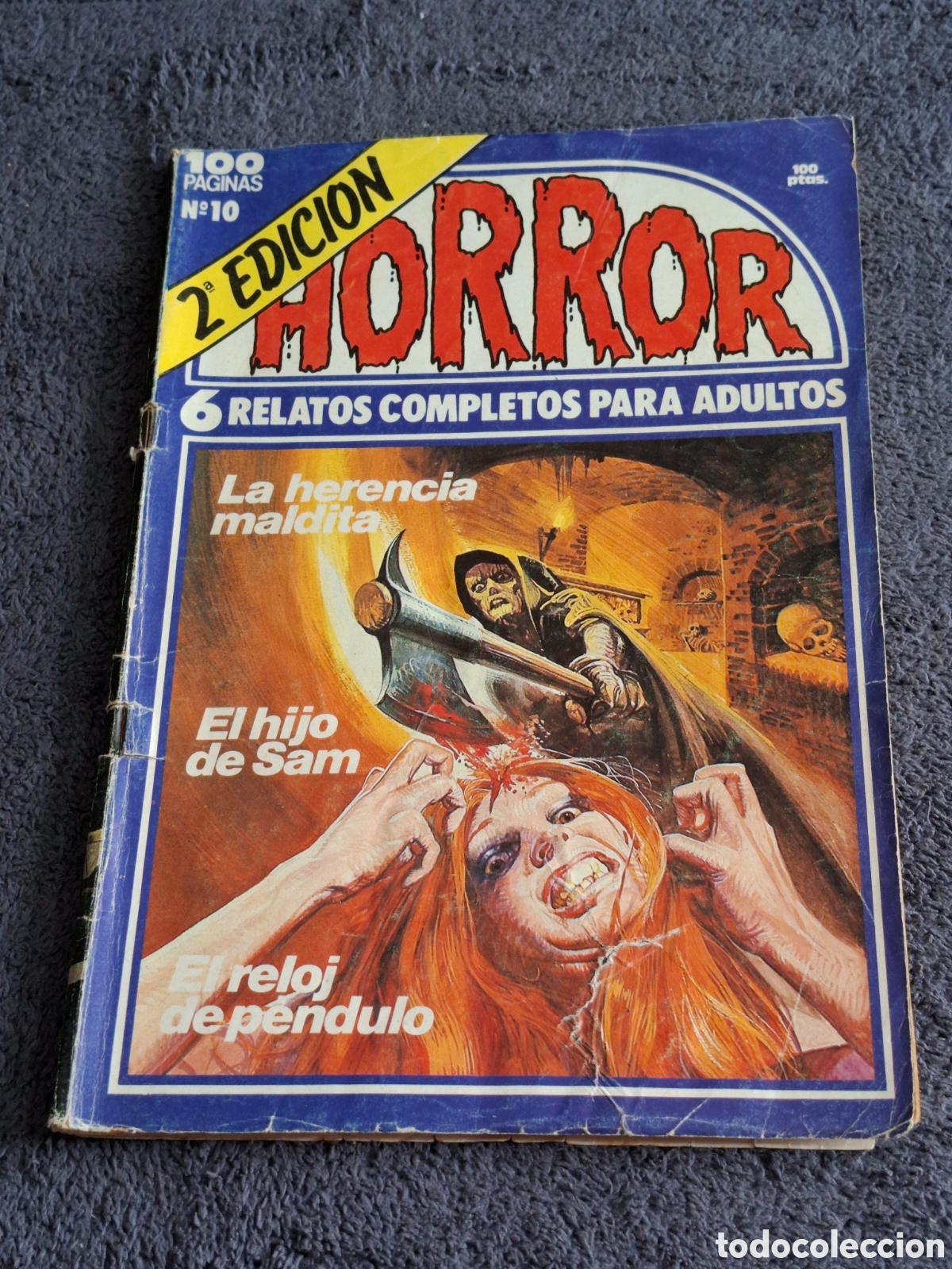 Comics : L24. Horror N&deg;10 - 6 Relatos Completos Para Adultos - La Herencia Maldita/ El Hijo De Sam, Etc.