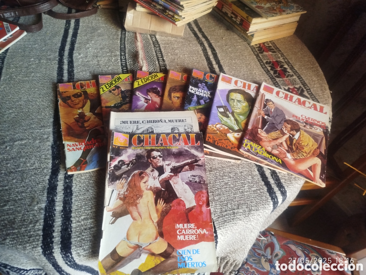 Fumetti: CHACAL 8 relatos gr&aacute;ficos para adultos