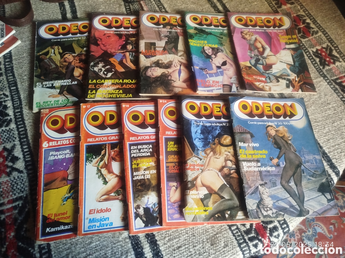 Comics: ODEON 11 c&oacute;mics para adultos