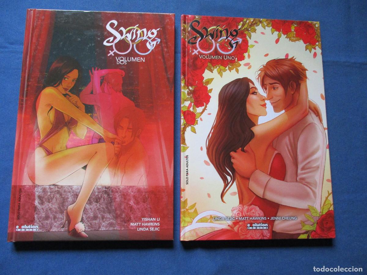 Comics: TOP COW / SWING de LINDA y STJEPAN SEJIC &middot; VOL. 1 y 2 &middot; TAPA DURA &middot; EVOLUTION COMICS - PARA ADULTOS