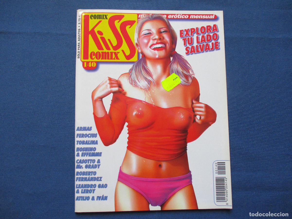 Comics: KISS COMIX N.&ordm; 140 / SOLO PARA ADULTOS / MAGAZINE ER&Oacute;TICO MENSUAL / EDICIONES LA C&Uacute;PULA