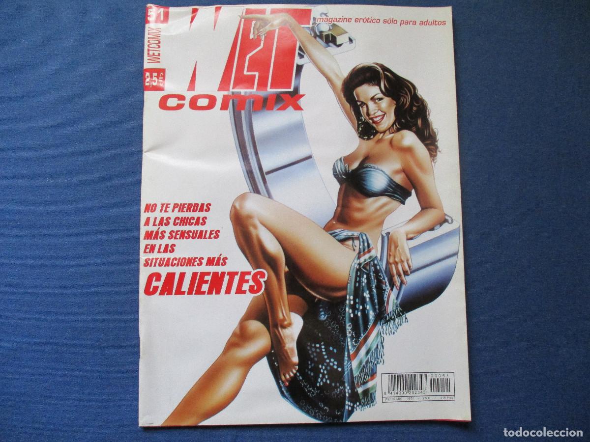 Comics: WET COMIX N.&ordm; 51 - MAGAZINE ER&Oacute;TICO SOLO PARA ADULTOS