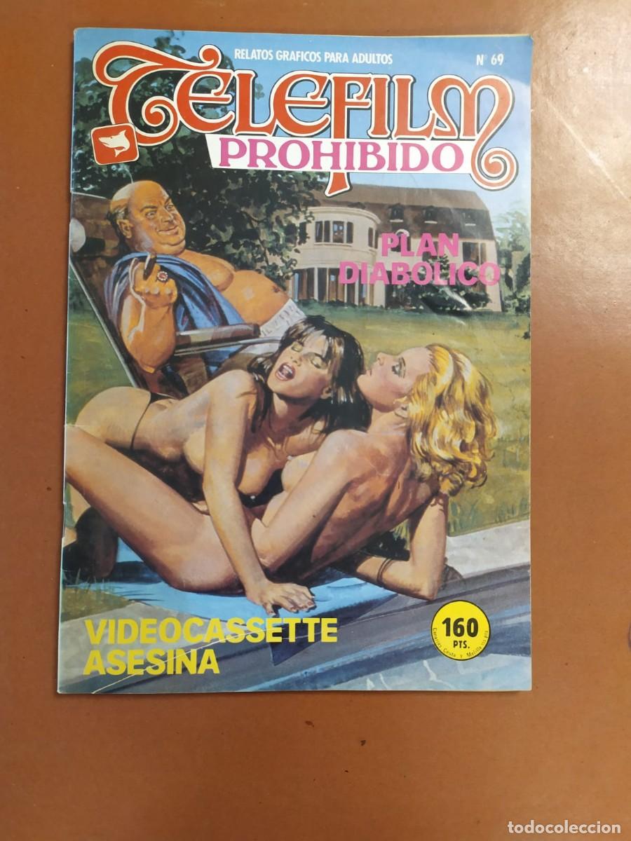 Comics: TELEFILM PROHIBIDO N&ordm;69 EDICOMIC-RELATOS GRAFICOS PARA ADULTOS-TEBEO, COMIC X-