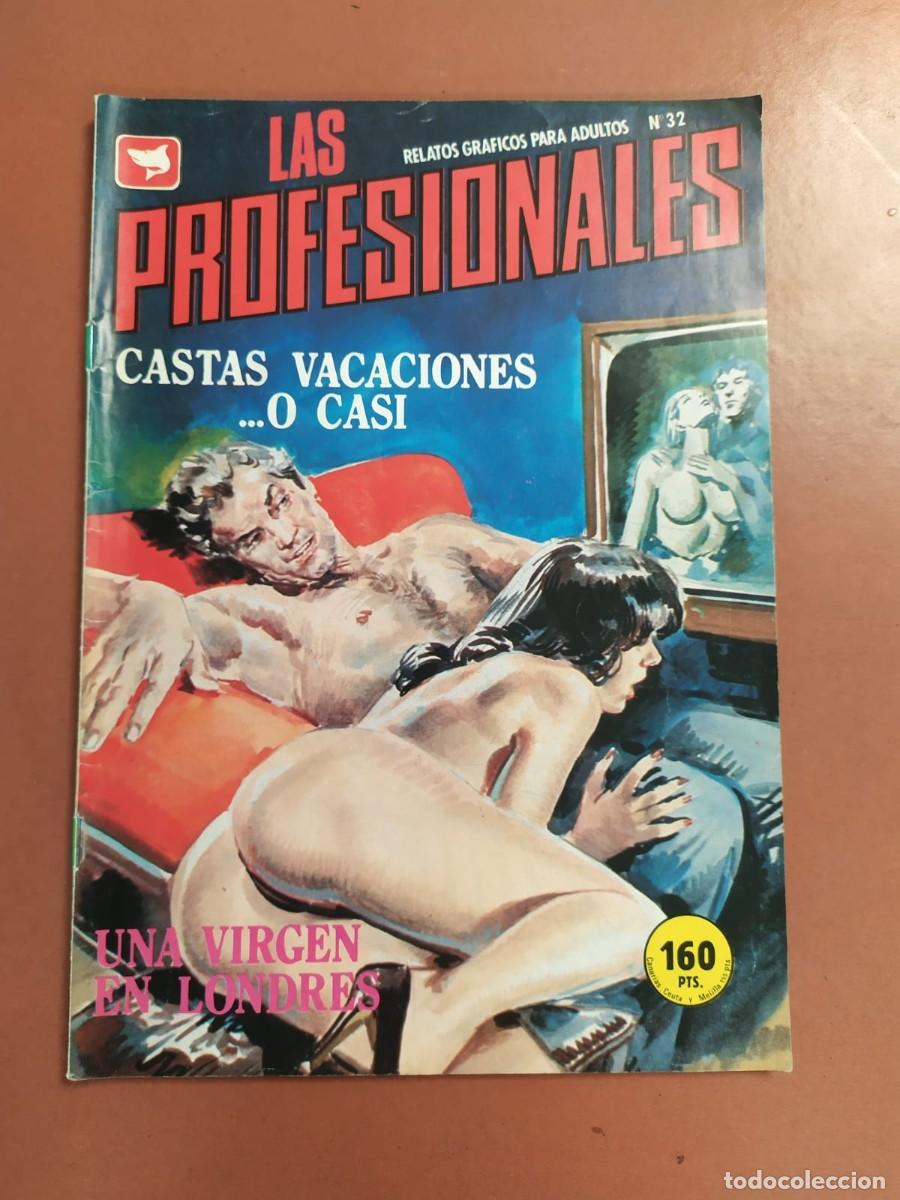 Comics: LAS PROFESIONALES N&ordm;32 EDICOMIC-RELATOS GRAFICOS PARA ADULTOS-TEBEO, COMIC X-