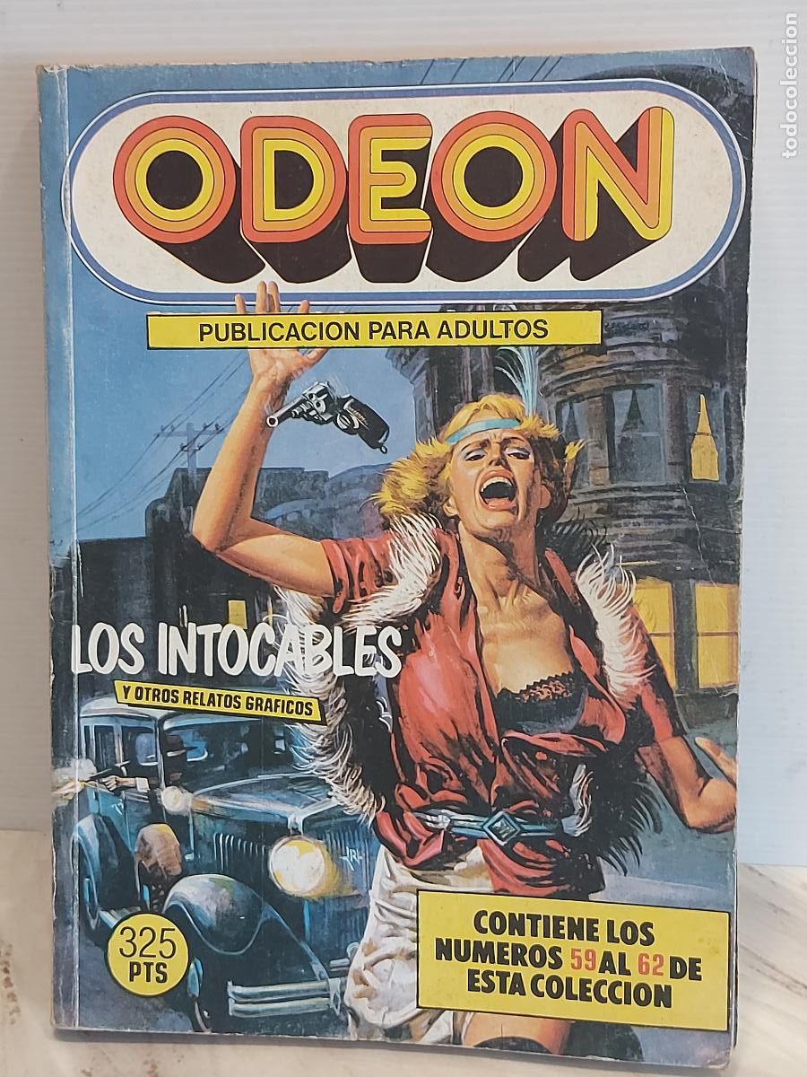 Comics : ODEON / PARA ADULTOS / RETAPADO N.&ordm; 59 AL 62 / CON USO DE &Eacute;POCA