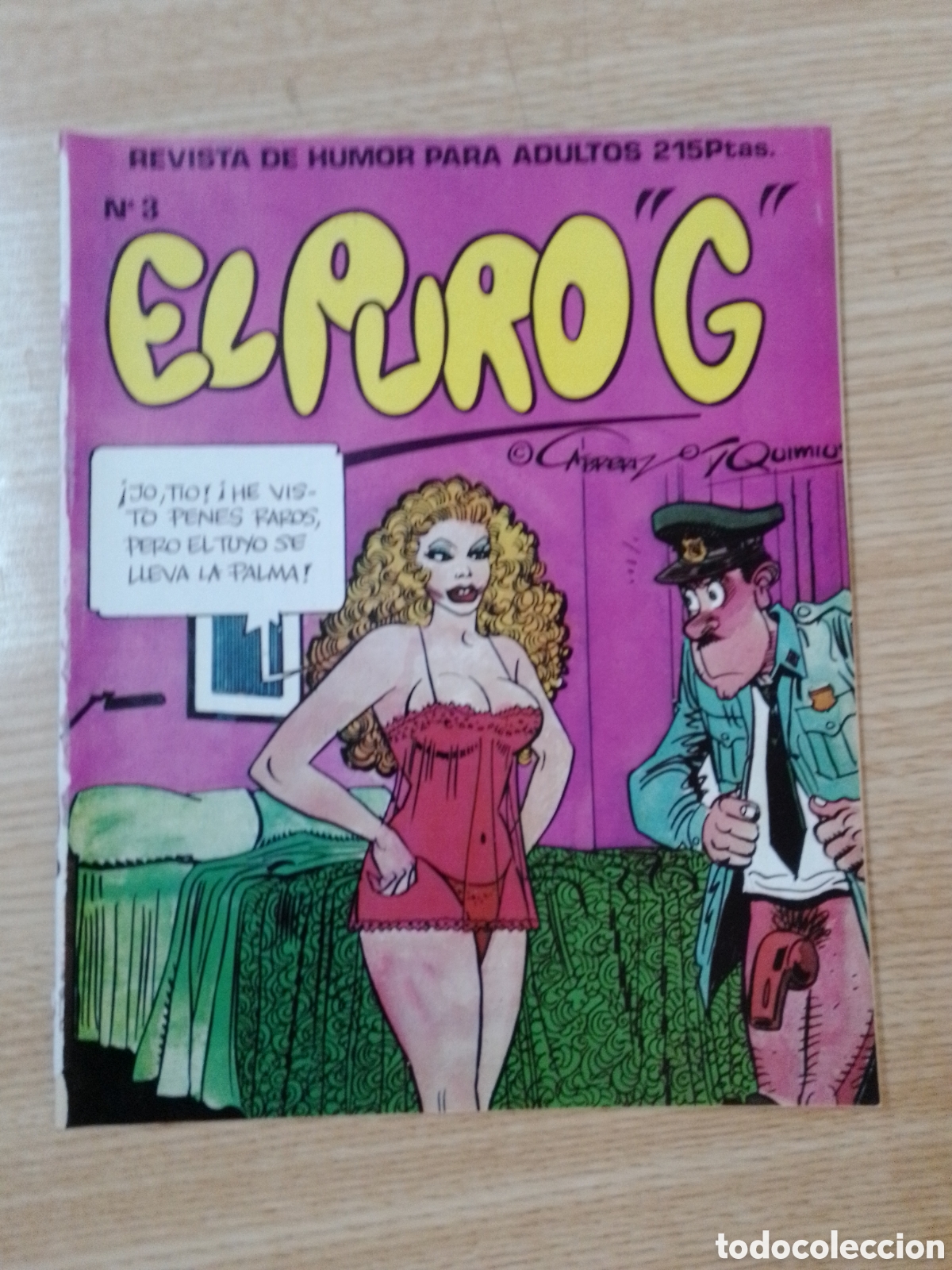Comics: REVISTA DE HUMOR PARA ADULTOS EL PURO G N&ordm; 3