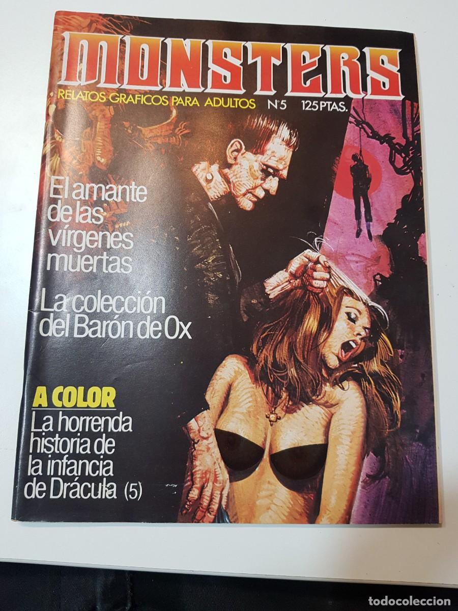 Comics: Revista Monsters Relatos Graficos Para Adultos ediciones ZINCO N&ordm; 5