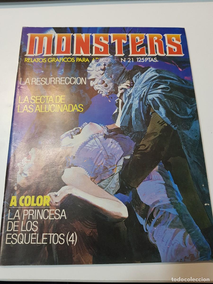 Comics: Revista Monsters Relatos Graficos Para Adultos ediciones ZINCO N&ordm; 21