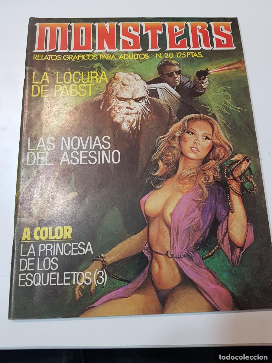 Comics: Revista Monsters Relatos Graficos Para Adultos ediciones ZINCO N&ordm; 20