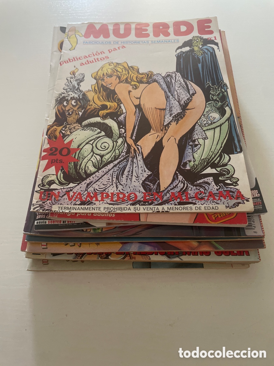 C&oacute;mics: 12 revistas Comix para adultos