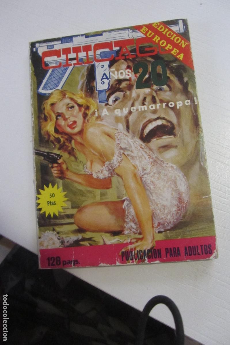 Comics: CHICAGO A&Ntilde;OS 20 - N&ordm; 16 - ELVIBERIA ED. 1977 - PUBLICACION ADULTOS ARX104
