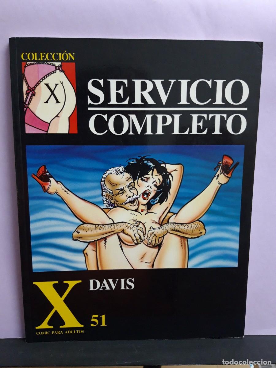 Comics: COLECCI&Oacute;N X. N&ordm; 51. SERVICIO COMPLETO. DAVIS. LA C&Uacute;PULA.